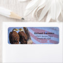 Search for american eagle return address labels Stars and stripes
