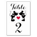 Search for mickey minnie wedding stationery Romantic disney silhouette design