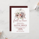 Search for white pumpkin bridal shower invitations Boho