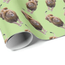 Search for big cats wrapping paper Lion