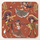 Search for dia de los muertos coasters Mariachi