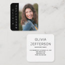 Recherche de modèles standard cartes visite Unique