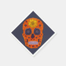Search for day of dead napkins Muertos