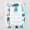 Search for octopus birthday invitations Fish