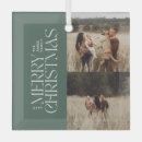 Search for green card ornaments Elegant