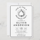 Search for casino bachelor party invitations Modern