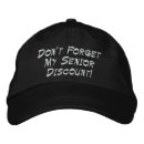 Search for senior discount hats Money