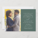 Search for black and sage wedding invitations Classic