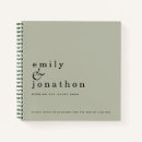 Search for green sage guest books Minimalist