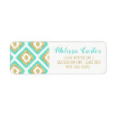 Search for ikat return address labels Geometric