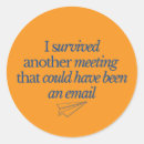 Search for meetings stickers Remote work