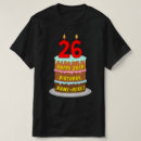 Search for 26 6 tshirts 26th birthday