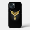 Recherche de symbole médical iphone coques Caducée