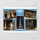 Search for paris night postcards Eiffel tower
