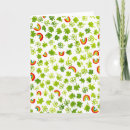 Search for irish good luck cards Green