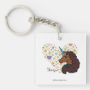Search for unicorn design keychains Licensed afro unicorn