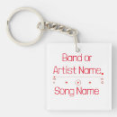 Search for music rocks square keychains Musician