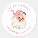 Search for santa labels Retro