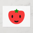 Recherche de tomate heureuse cartes postales Mignon
