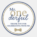 Recherche de monsieur autocollants Premier anniversaire