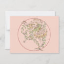 Search for birth flowers postcards Pink