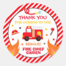 Search for fire truck stickers Fire engine birthday