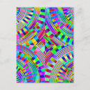 Recherche de cercles abstraits cartes postales Conception