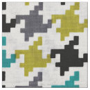 Search for black houndstooth fabric Retro