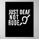 Search for rude posters Deaf