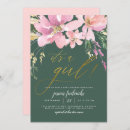 Search for green baby girl shower invitations Flowers