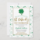 Recherche de shamrocks irlandais invitations Irlande
