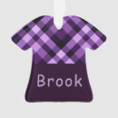 Search for purple tshirt ornaments Pretty