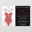 Search for red black girls night out invitations Corset