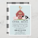 Search for farm baby boy shower invitations Cute