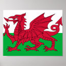 Recherche de pays de galles posters Drapeau