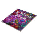 Search for pink floral tiles Purple