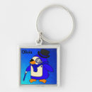 Search for cute blue penguin keychains Penguins