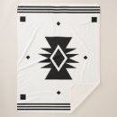 Search for black and white design blankets Triangle