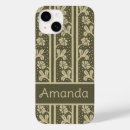 Search for flowers stripes iphone cases Sage green