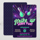 Search for glow bowling invitations Kids
