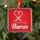 Search for nurse thank you ornaments Medicine