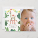 Search for alpaca birthday invitations Watercolor