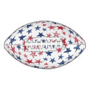 Search for red white and blue footballs Patriotic