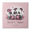 Recherche de pandas mignons carreaux Pour elle