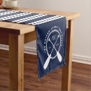 Search for monogram table runners Nautical
