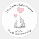Search for elephant balloon stickers Baby shower