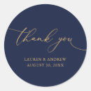 Search for thank you gold wedding stickers Minimalist