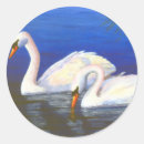 Recherche de cygne muet autocollants Cygnes muets