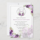 Recherche de chasse mariage invitations Violet