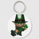 Search for leprechaun keychains Shamrock
